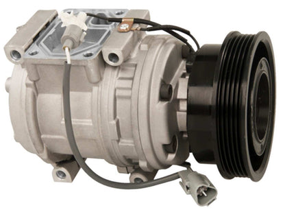 Four Seasons New Nippondenso 10PA15L Compressor w/ Clutch  top view frsport 78322