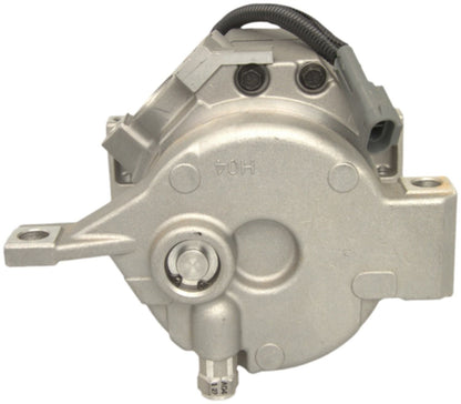 Four Seasons New Nippondenso 10S20F Compressor w/ Clutch  top view frsport 78376