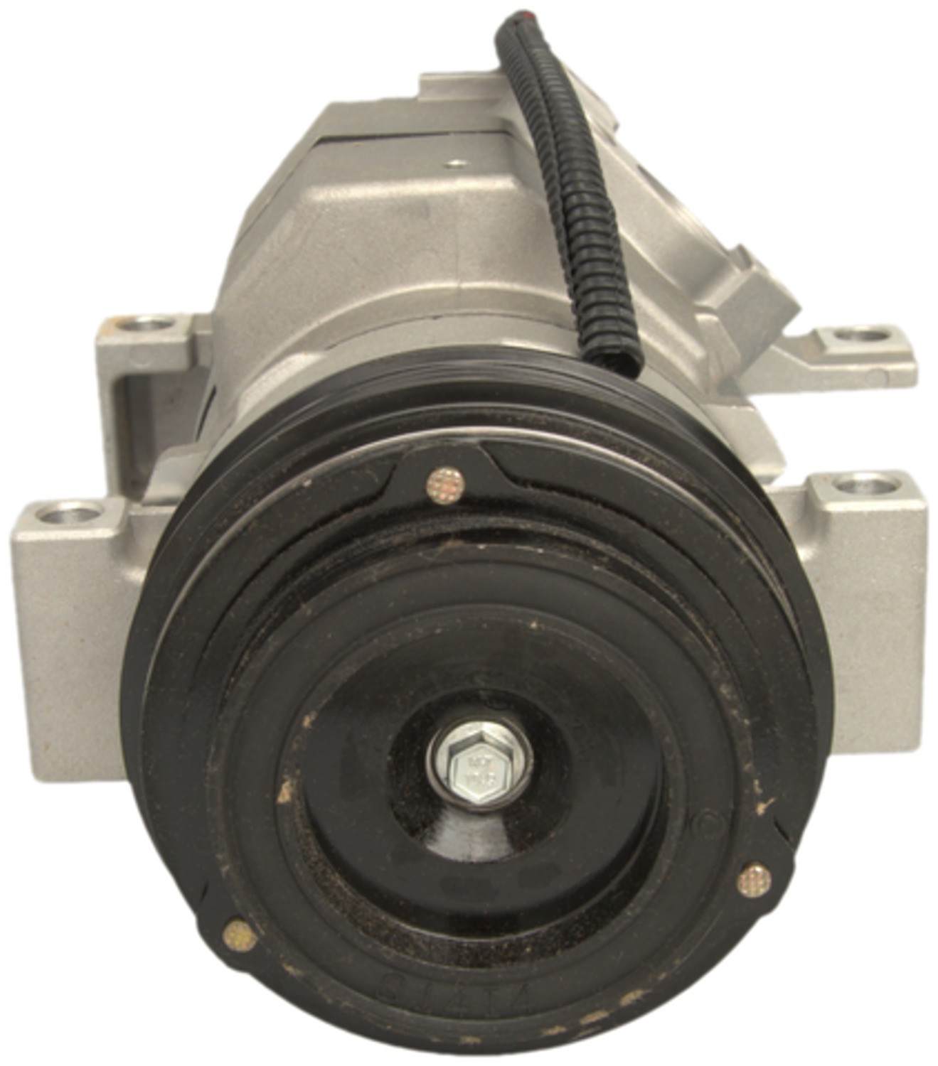 Four Seasons New Nippondenso 10S20F Compressor w/ Clutch  top view frsport 78376