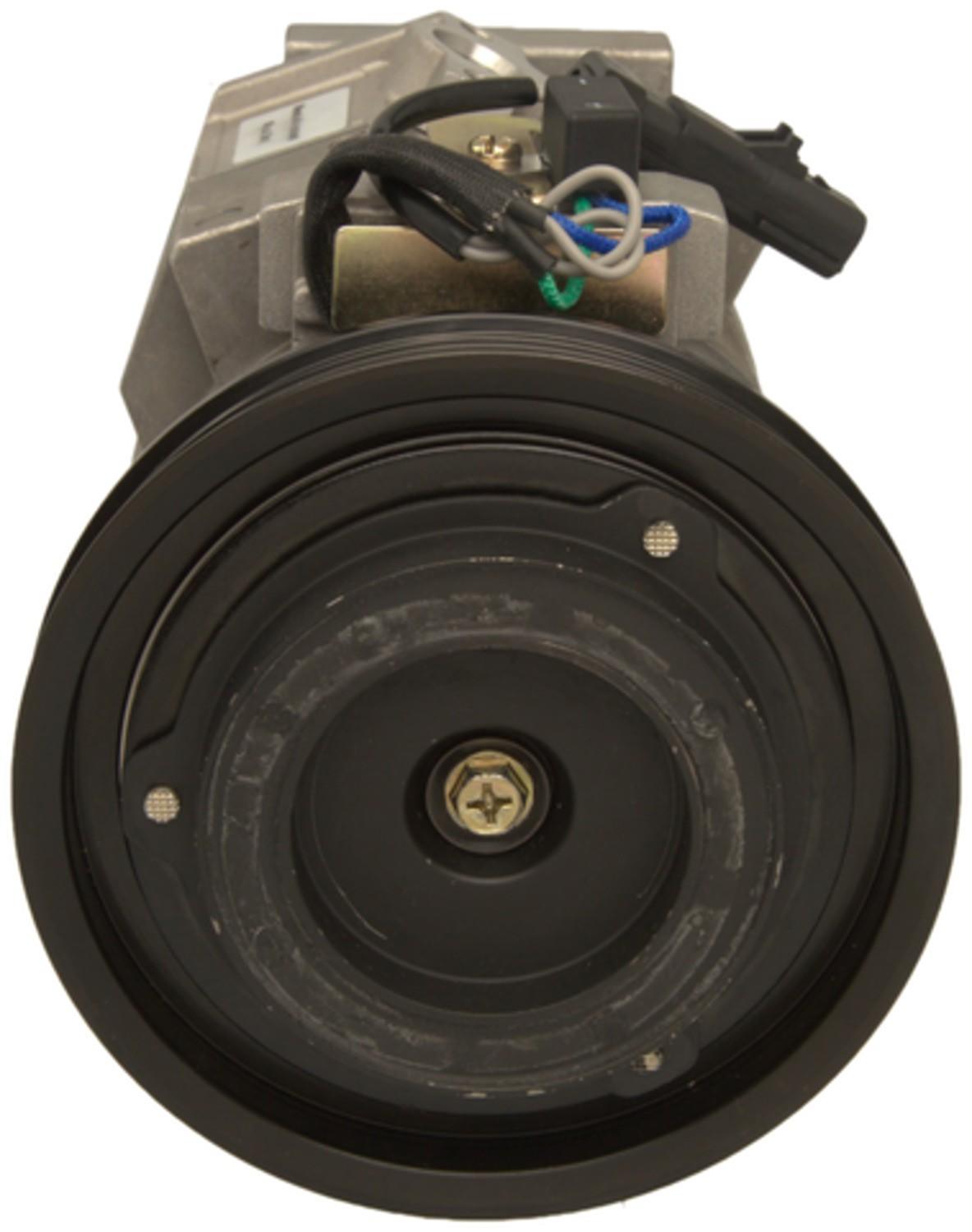 Four Seasons New Nippondenso 10S15C Compressor w/ Clutch  top view frsport 78399