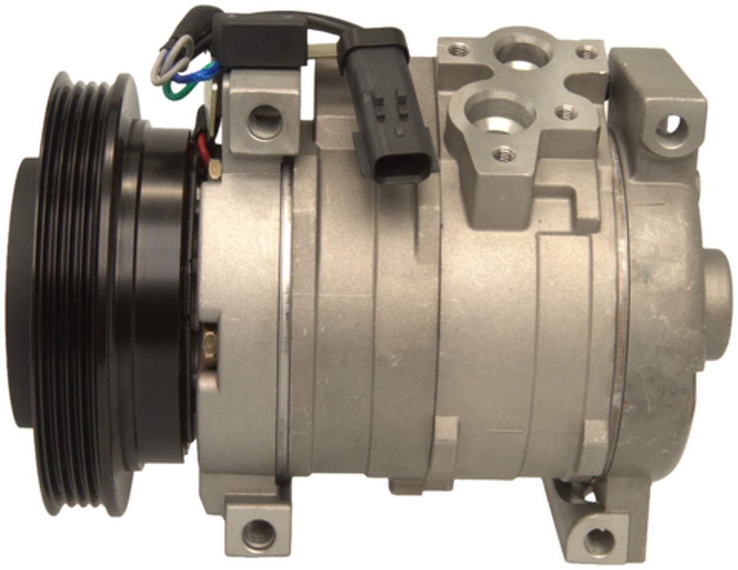 Four Seasons New Nippondenso 10S15C Compressor w/ Clutch  top view frsport 78399