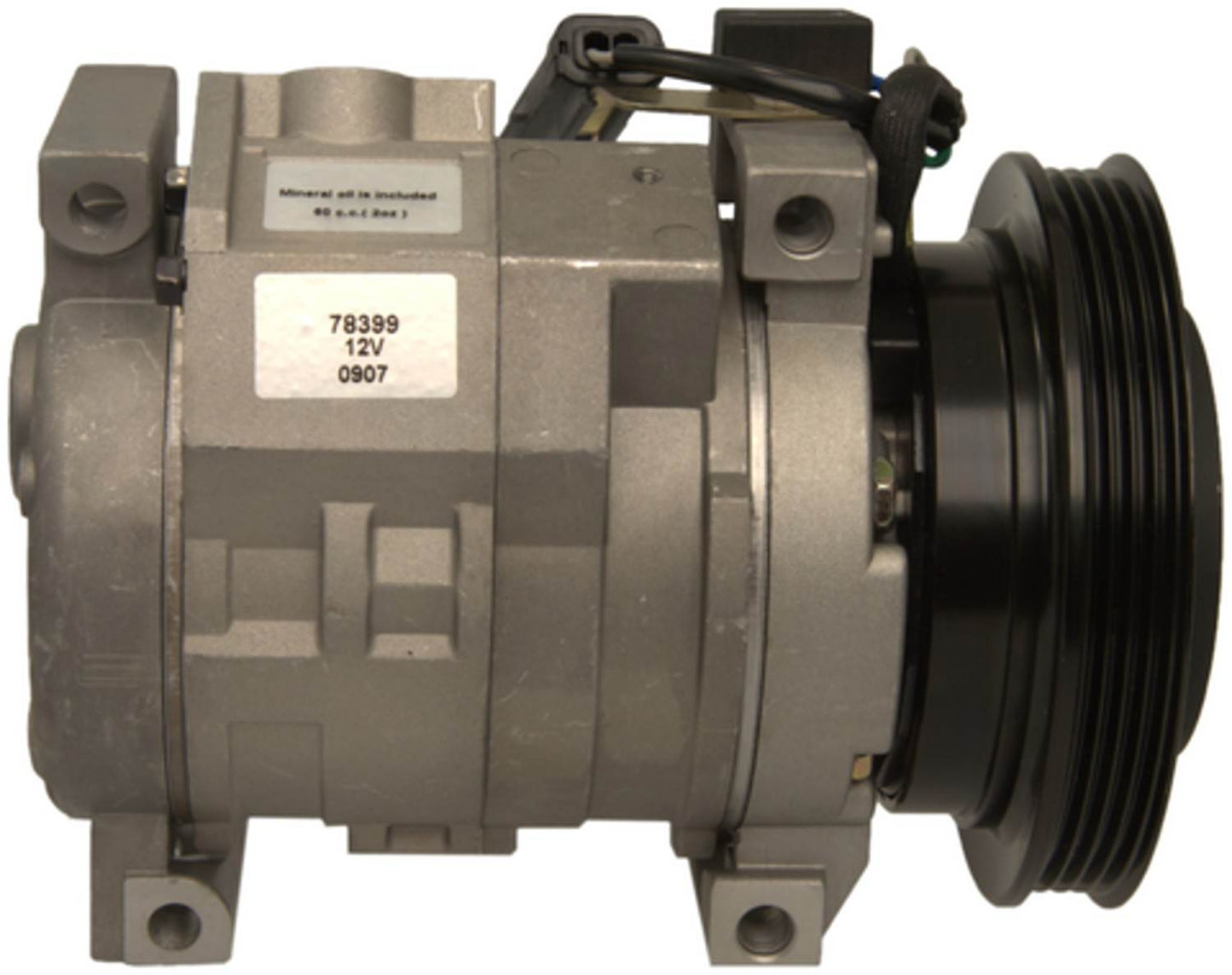 Four Seasons New Nippondenso 10S15C Compressor w/ Clutch  top view frsport 78399