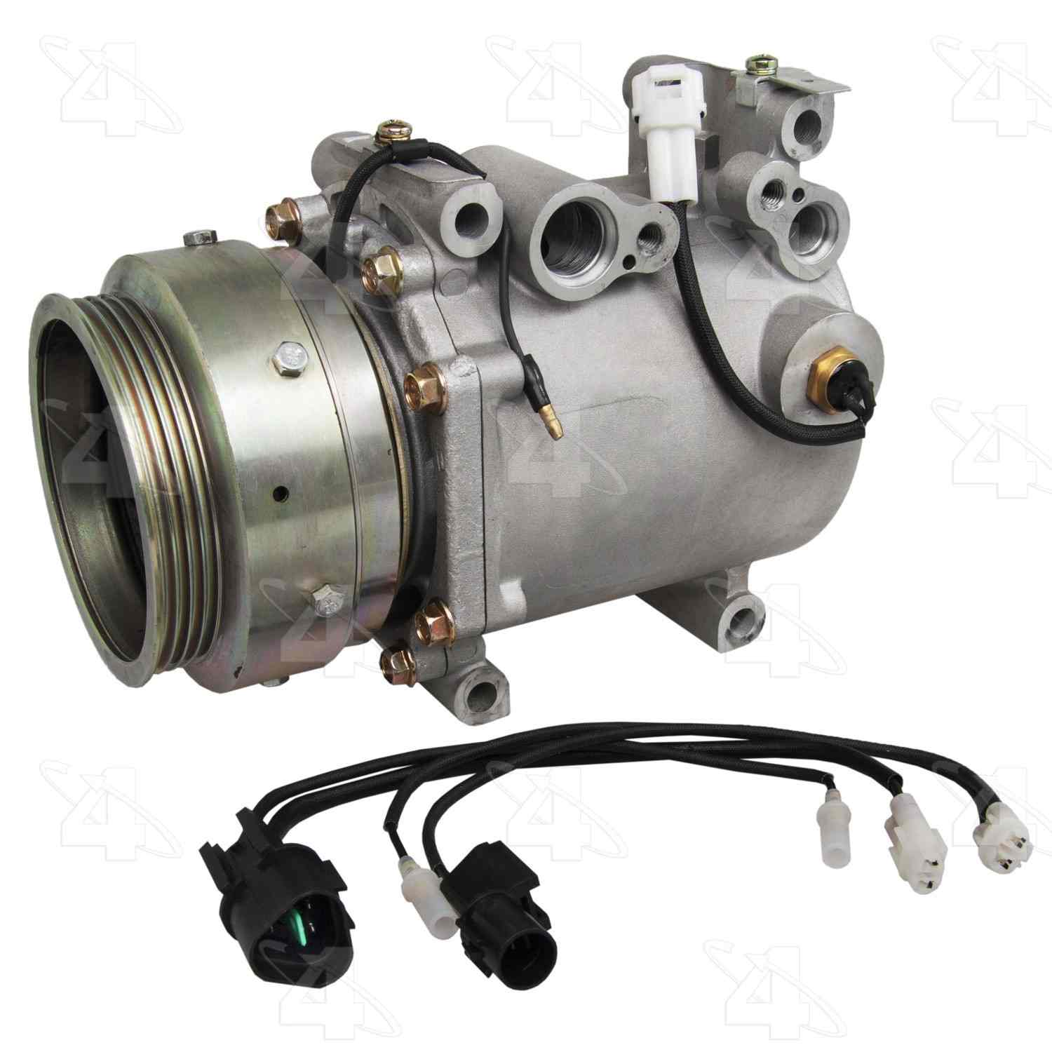 Four Seasons New Mitsubishi MSC90C Compressor w/ Clutch 78402