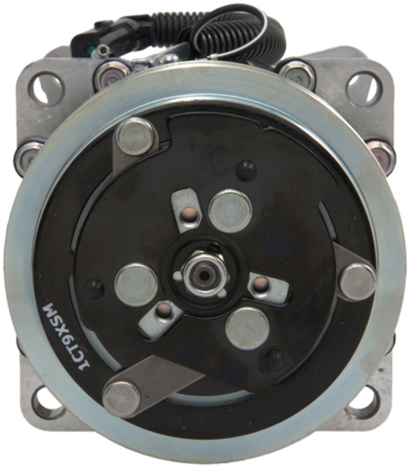 Four Seasons New Sanden/Sankyo SD7H15 Compressor w/ Clutch  top view frsport 78553