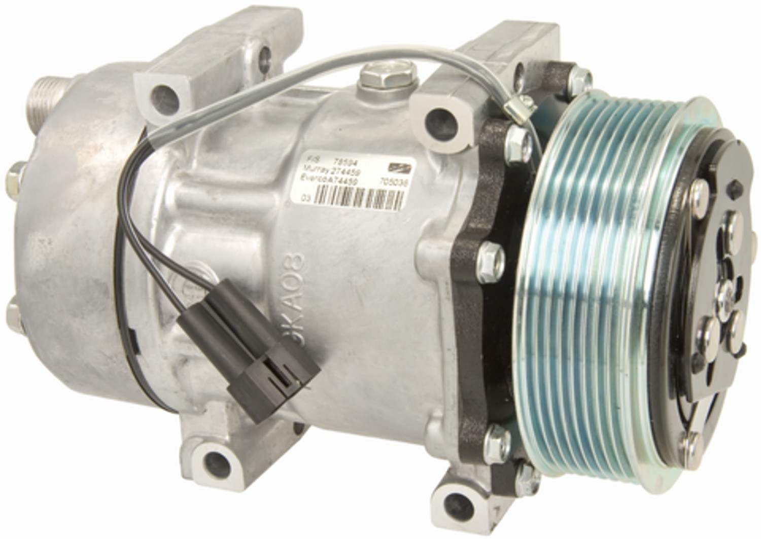 Four Seasons New Sanden/Sankyo SD709 Compressor w/ Clutch 78594