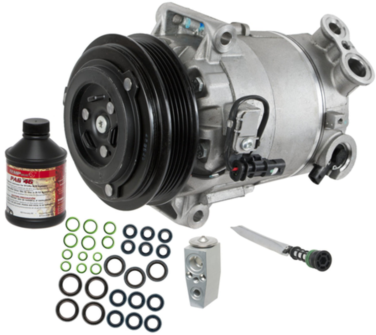 Four Seasons Complete Air Conditioning Kit w/ New Compressor 8936NK