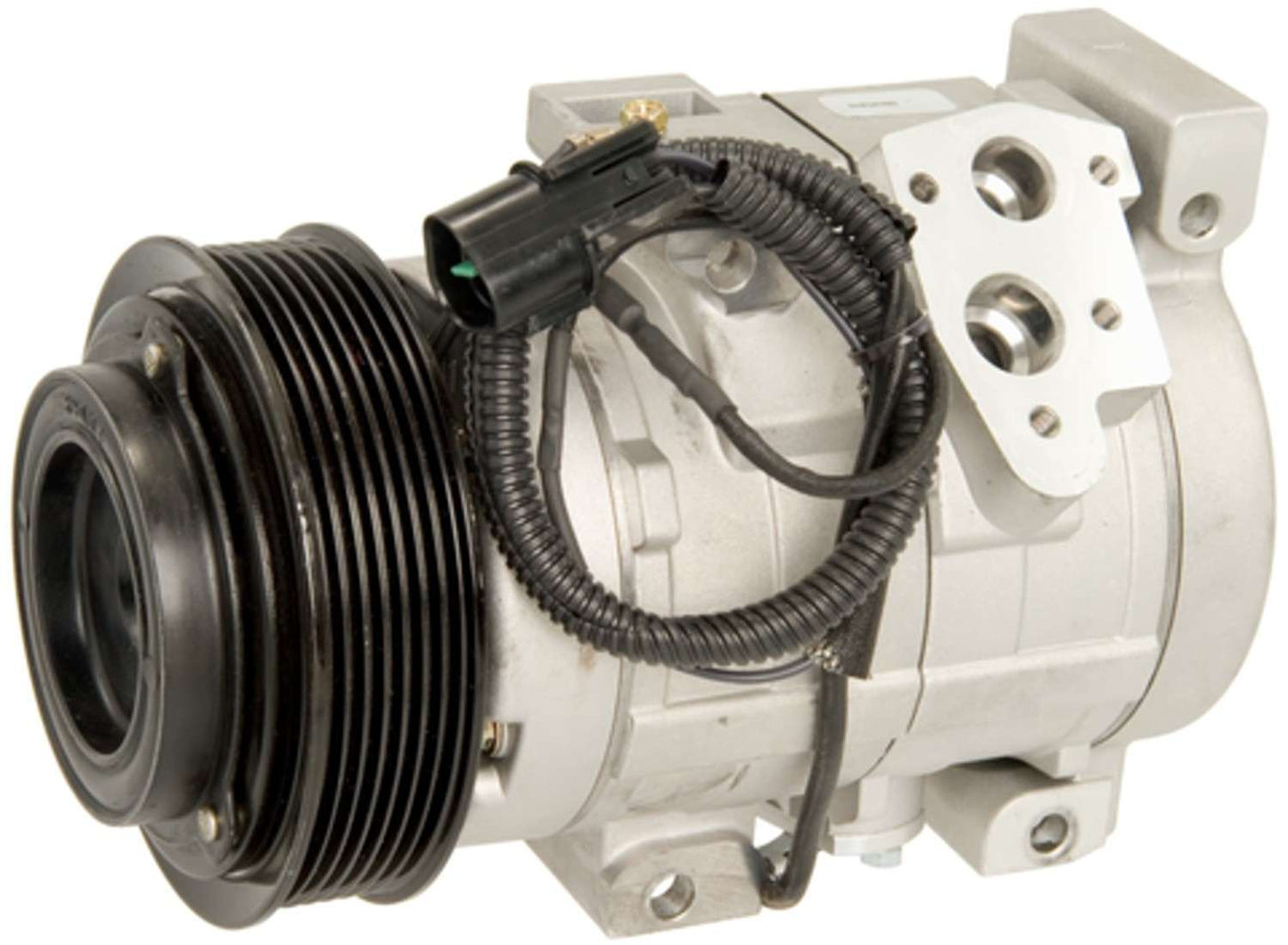 Four Seasons New Nippondenso 10S17C Compressor w/ Clutch  top view frsport 98338
