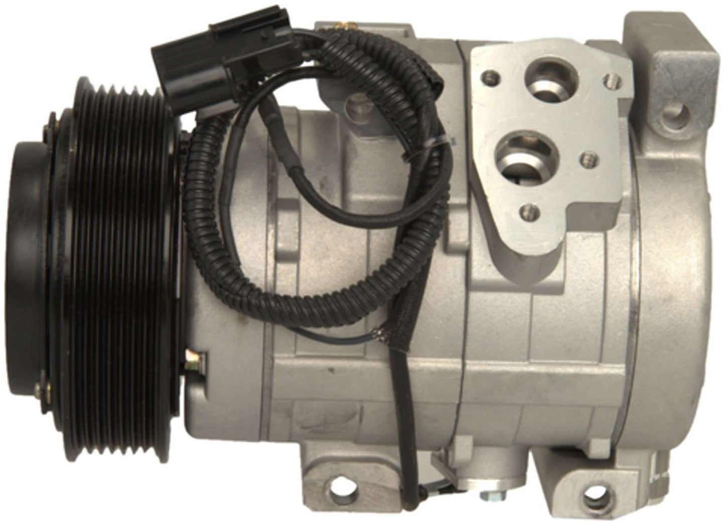 Four Seasons New Nippondenso 10S17C Compressor w/ Clutch  top view frsport 98338