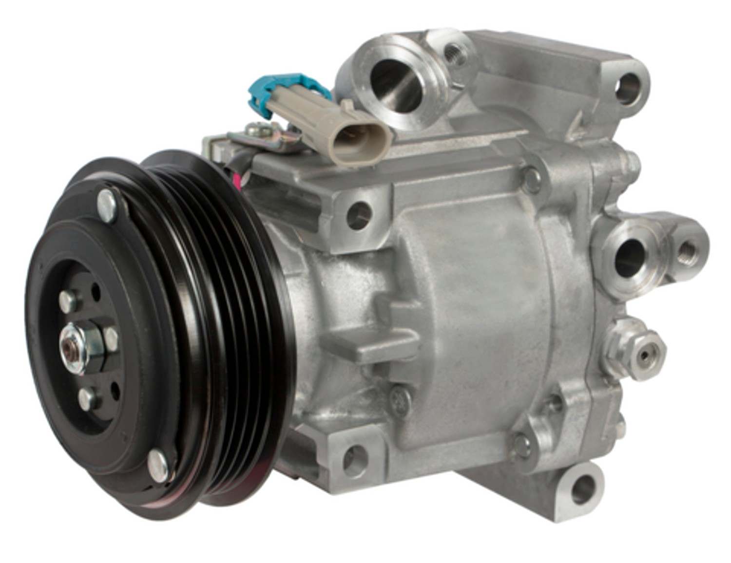 Four Seasons New Mitsubishi QS70 Compressor w/ Clutch 98453
