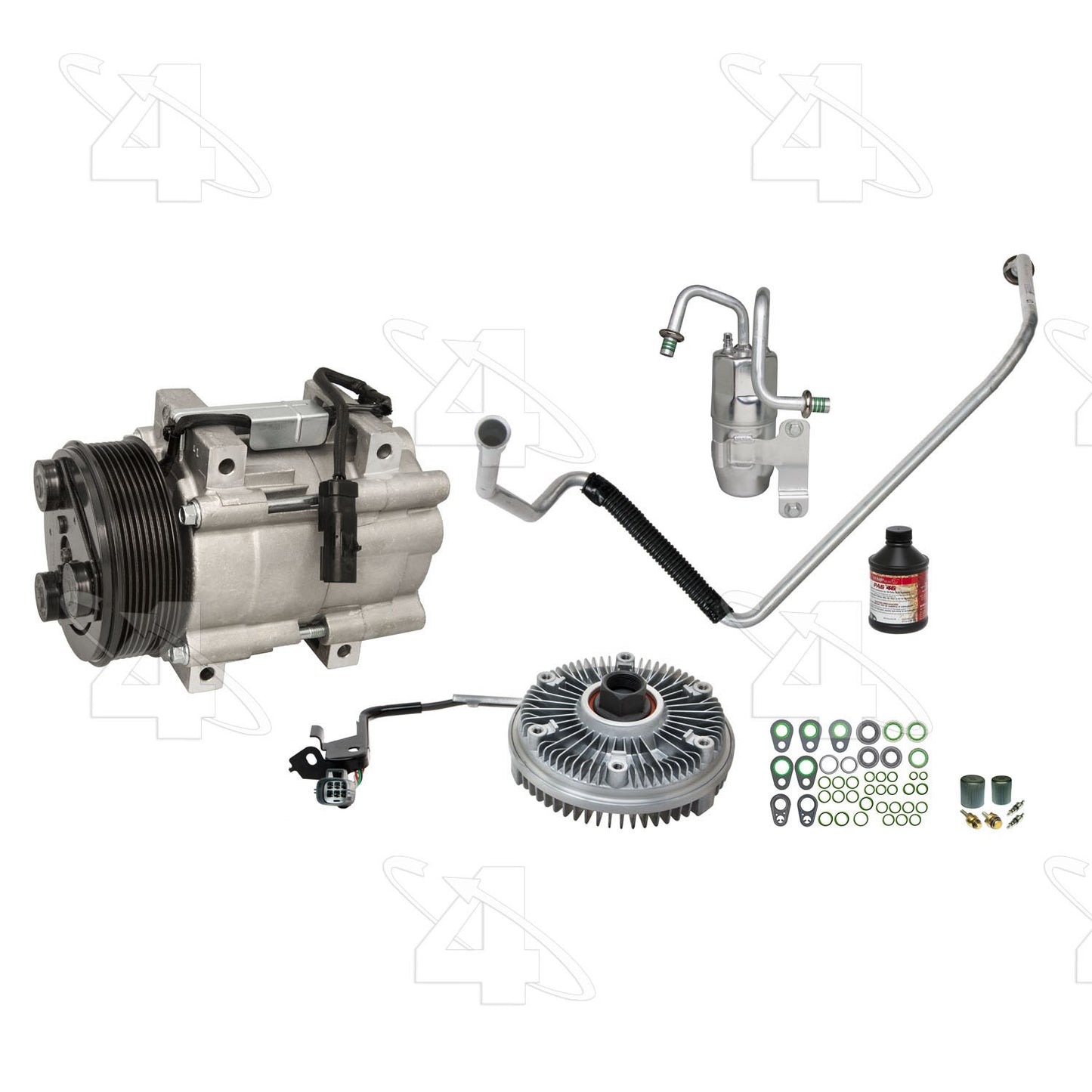 Four Seasons A/C Compressor and Component Kit PSKRAM01