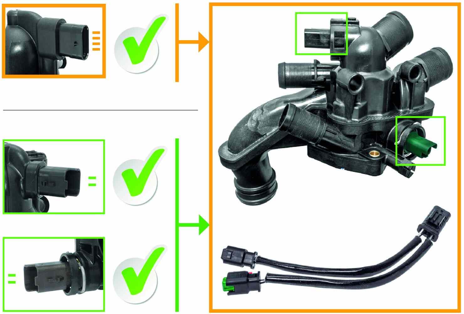 Facet Engine Coolant Thermostat 7.8927K