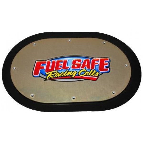 Fuel Safe .063 Aluminum Cover Plate w/Nut Insert Fuel Cells, Tanks and Components Fuel Cell/Tank Components main image