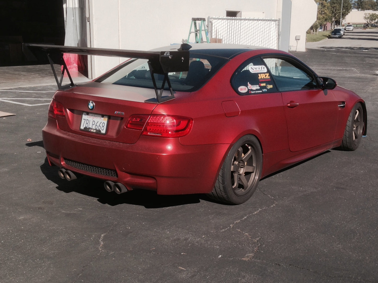 APR BMW E92 M3 GT250 Carbon Fiber Adjustable Wing
