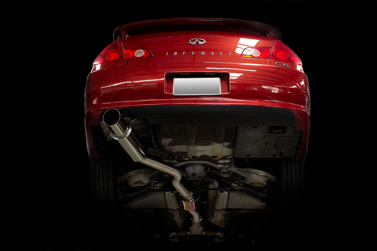 ISR Performance GT Single Exhaust - Infiniti G35 Sedan 03-04 IS-GT-G35S03