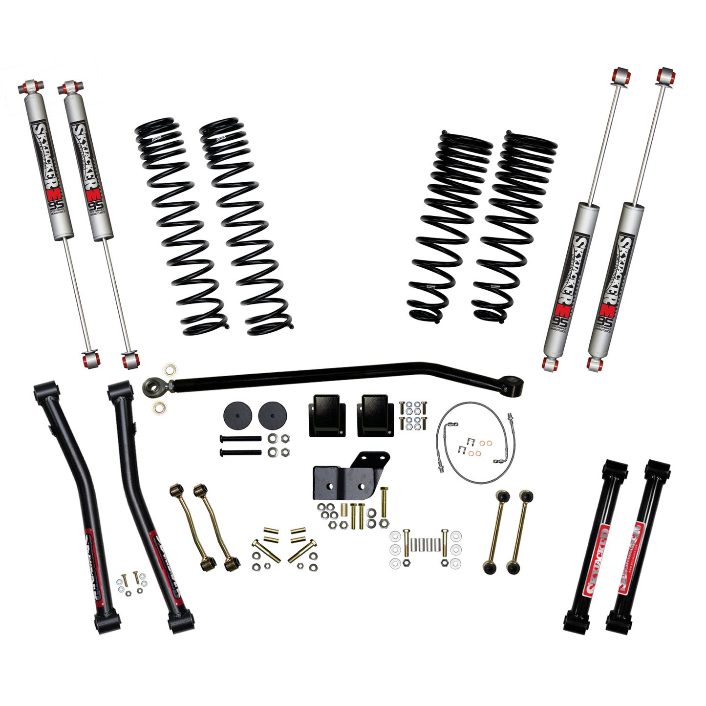 Skyjacker Jeep Gladiator JT Diesel 4.5 in. Dual Rate Long Travel Suspension Lift System G452KMLTD