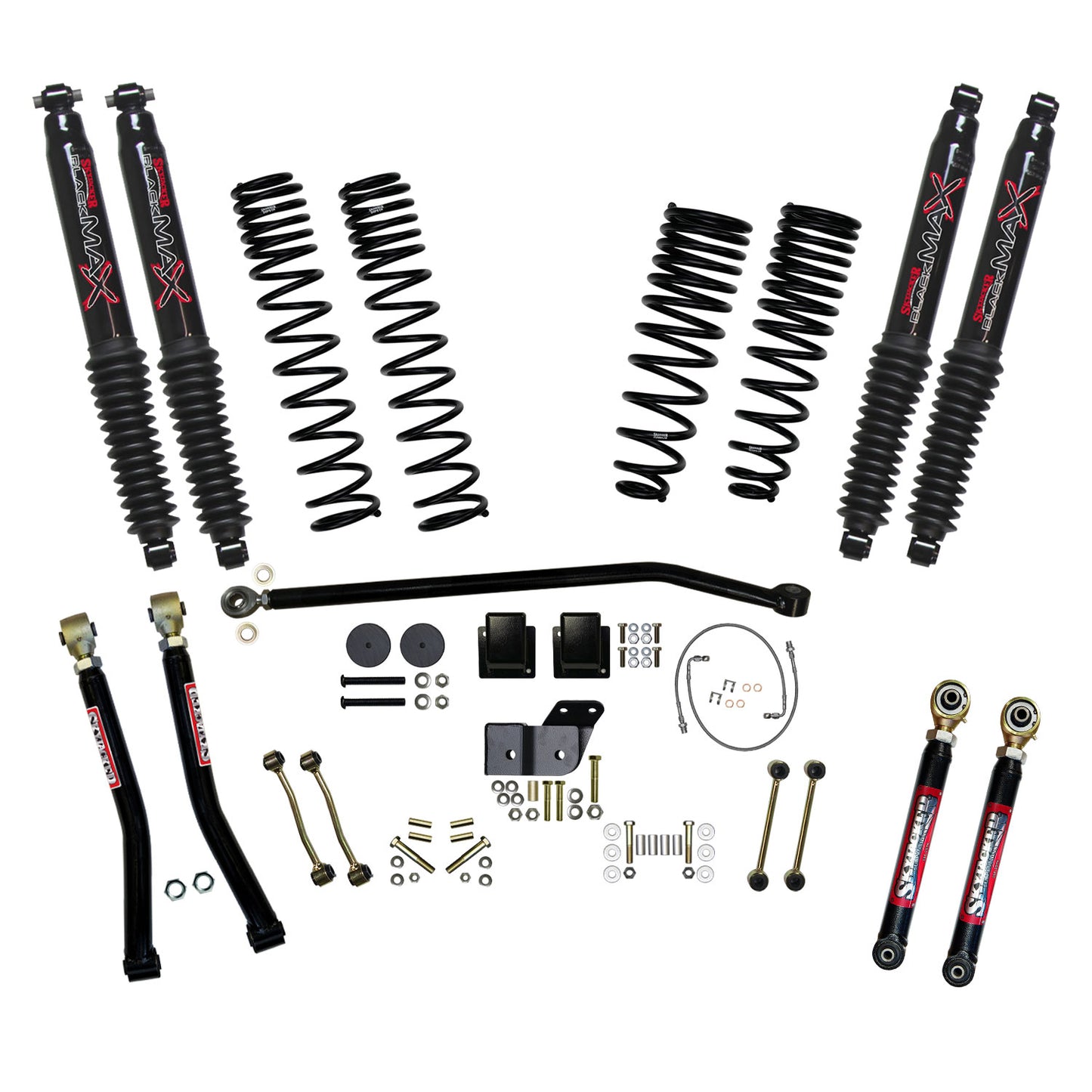 Skyjacker Jeep Gladiator JT 6in Dual Rate Long Travel Suspension Lift System G602RKBLT