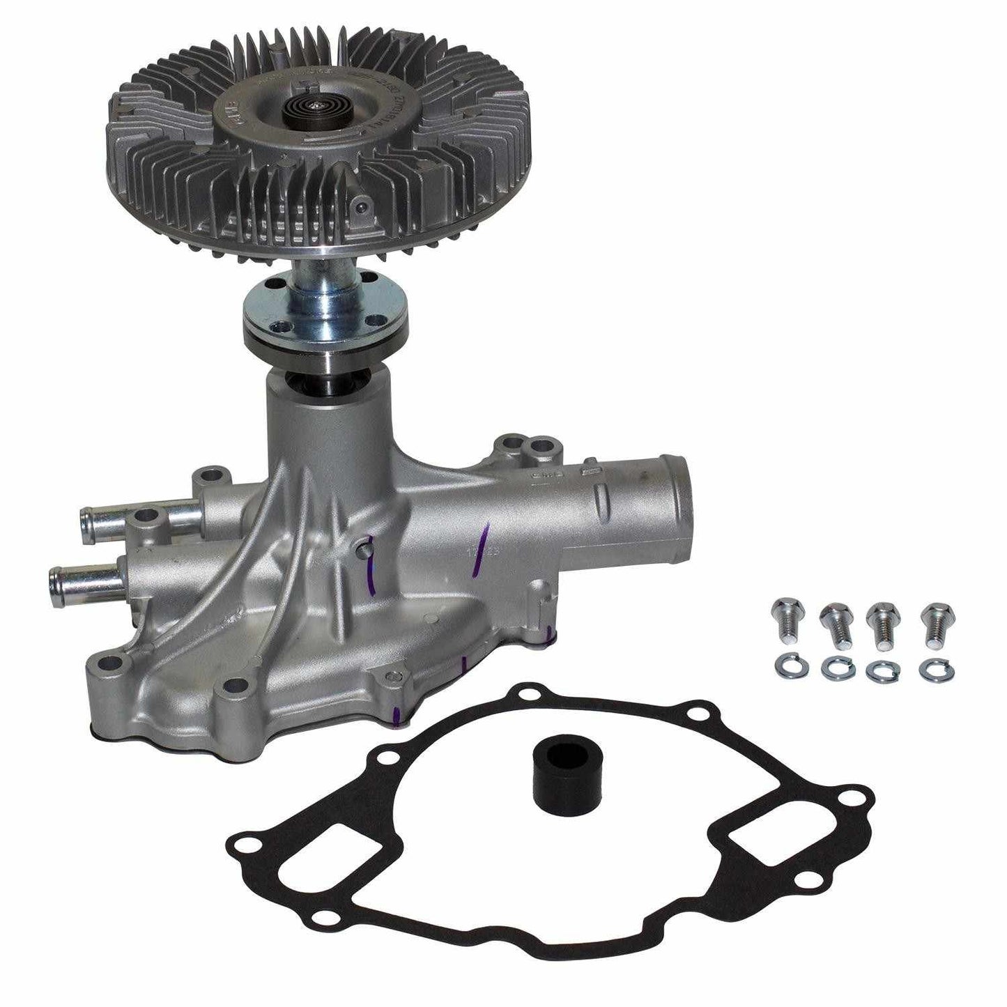 GMB Engine Water Pump with Fan Clutch 125-0002