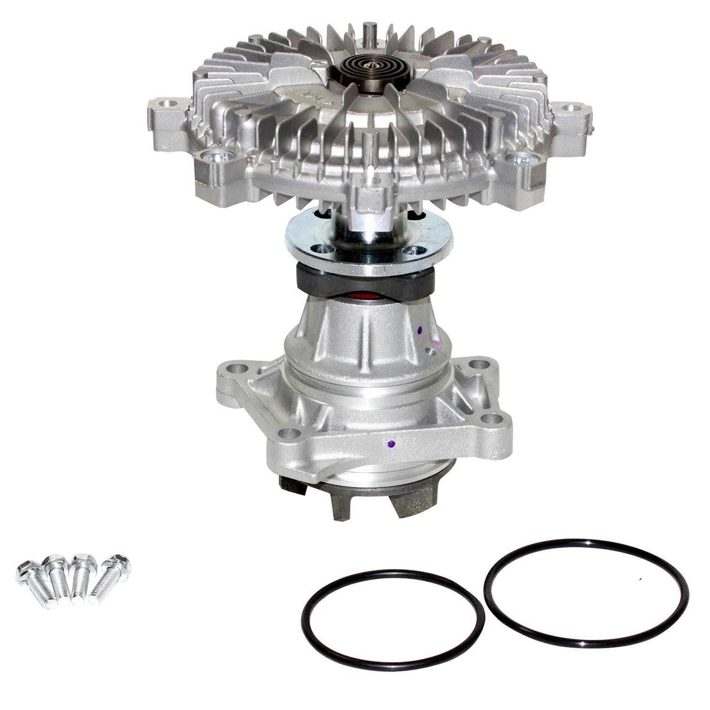 GMB Engine Water Pump with Fan Clutch 165-0001