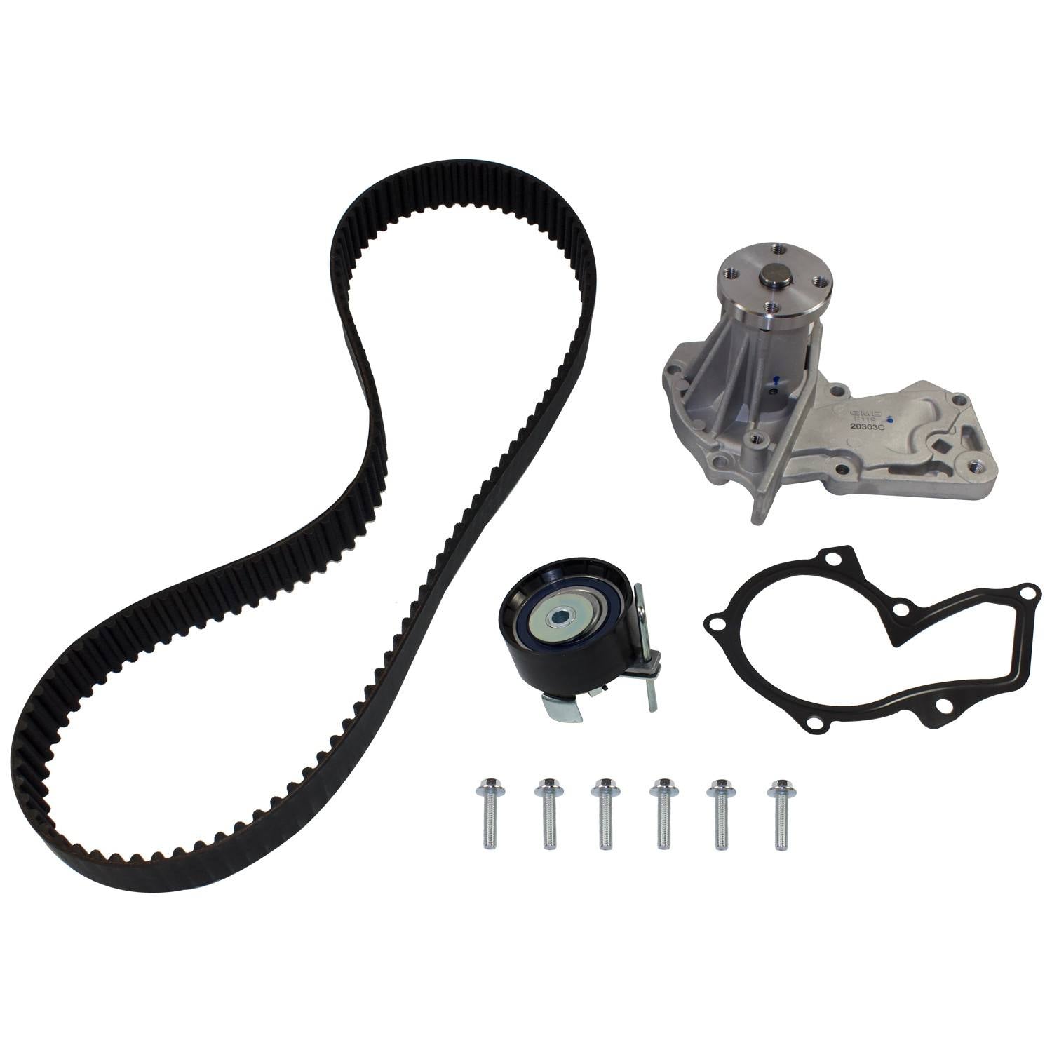 GMB Engine Timing Belt Kit with Water Pump 3425-0343
