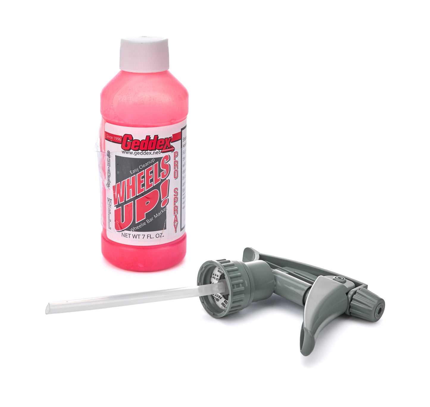 GEDDEX Pro Spray Wheelie Bar Marker Pink 7 Ounce Tools Shop Equipment main image