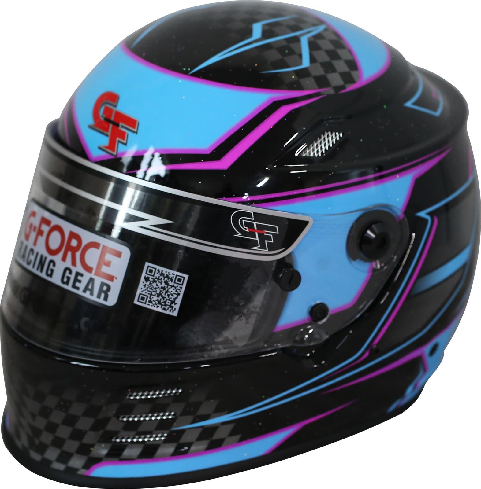 G-Force HELMET REVO GRAPHICS MED BLUE SA2020 Helmets and Accessories Helmets main image