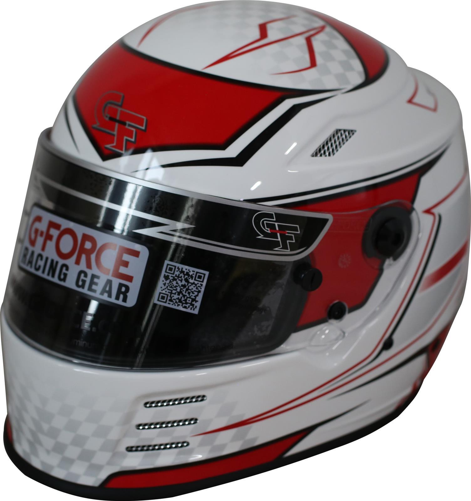 G-Force HELMET REVO GRAPHICS MED RED SA2020 Helmets and Accessories Helmets main image