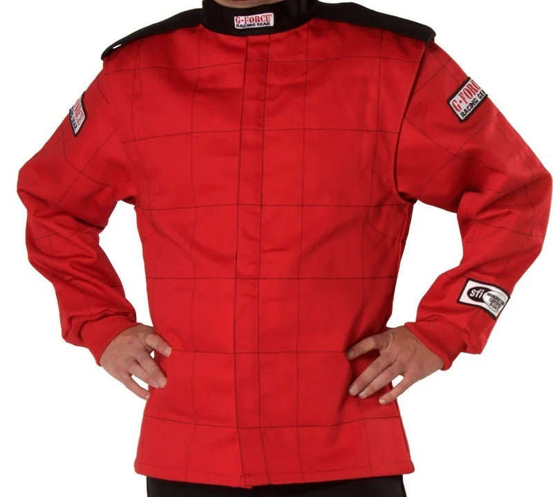 G-Force Jacket GF125 Child Medium Red Safety Clothing Driving Jackets main image