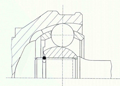 GKN Drive Shaft CV Joint Kit