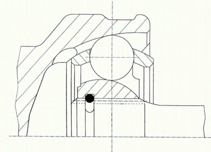 GKN Drive Shaft CV Joint Kit
