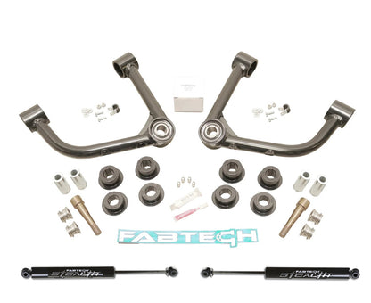 Fabtech 23-24 Chevrolet Colorado 4WD 3in UCA Kit w/ Uniballs & Shock Spacers & Stealth Shocks K1204