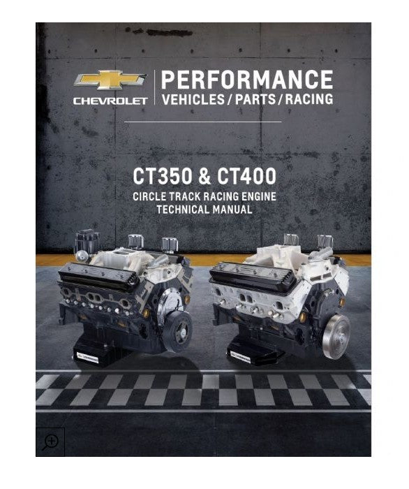 CHEVROLET PERFORMANCE Circle Track Tech Manual CT350 / CT400 Books Videos and Software Books main image