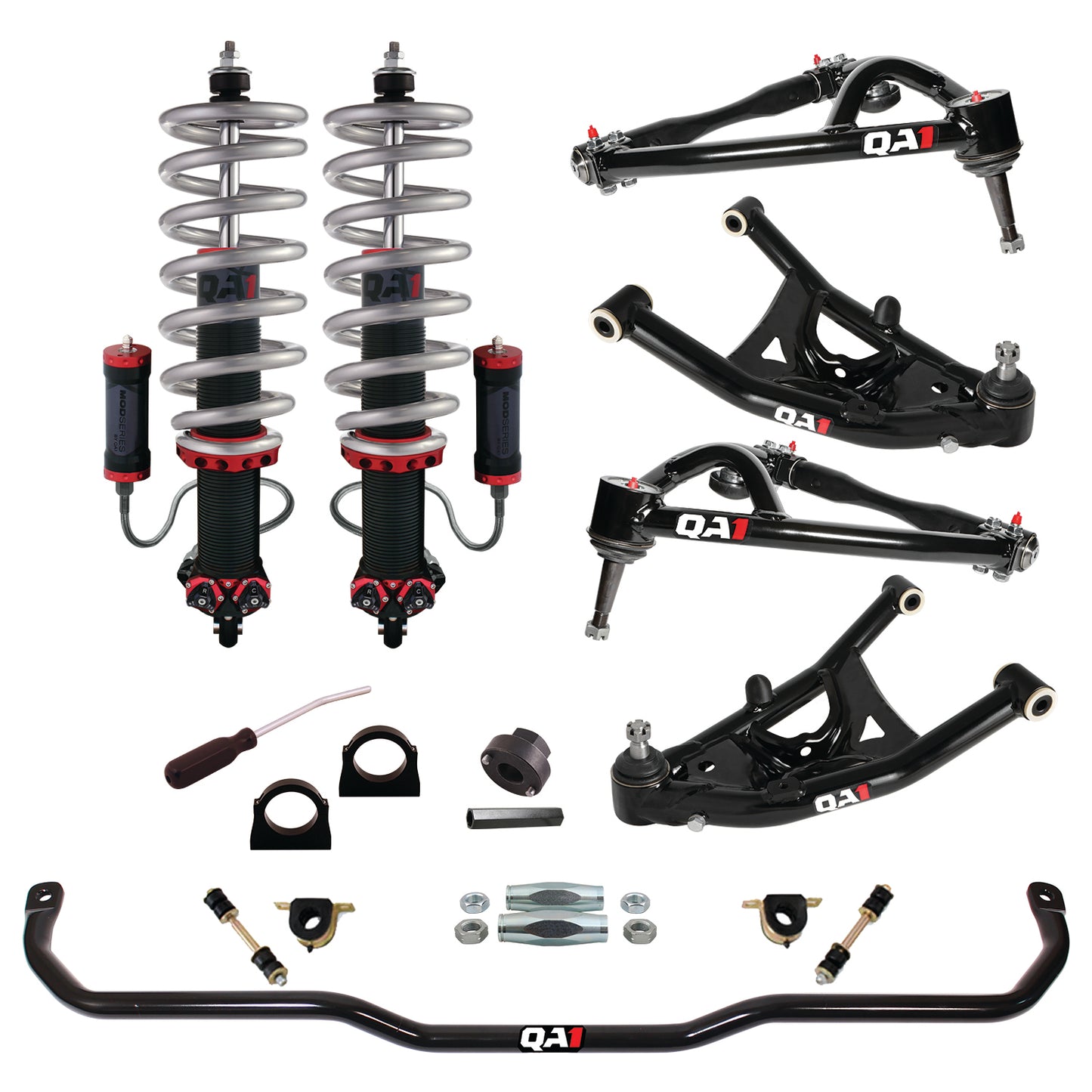 QA1 67-69 GM F-Body Level 3 Handling Kit 2.0 w/ Shocks HK23-GMF1