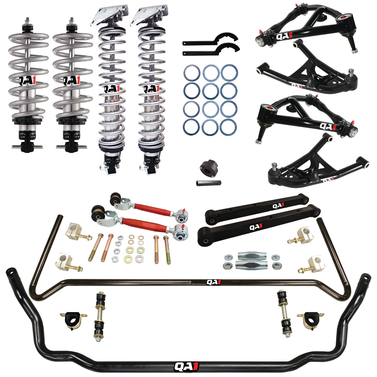 QA1 73-77 GM A-Body Level 2 Handling Kit 2.0 w/ Shocks HK22-GMA3