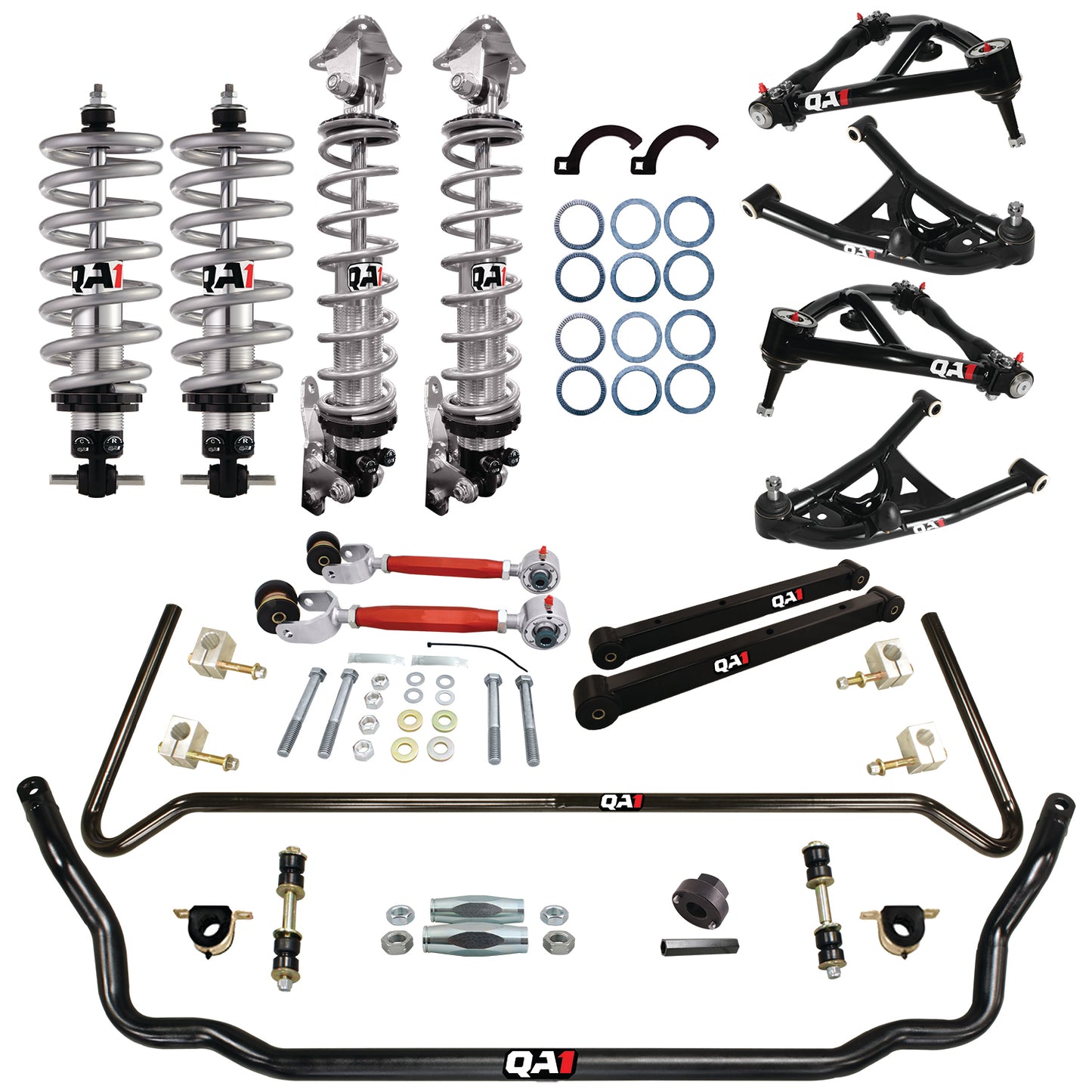 QA1 78-93 GM B-Body Level 2 Handling Kit 2.0 w/ Shocks HK22-GMB4