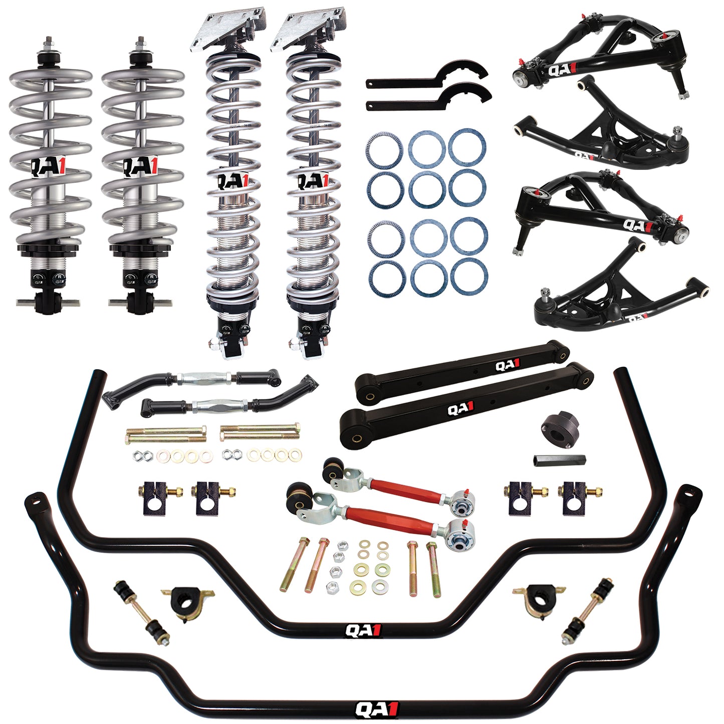 QA1 69-72 GM G-Body Level 2 Handling Kit 2.0 w/ Shocks HK22-GMG2