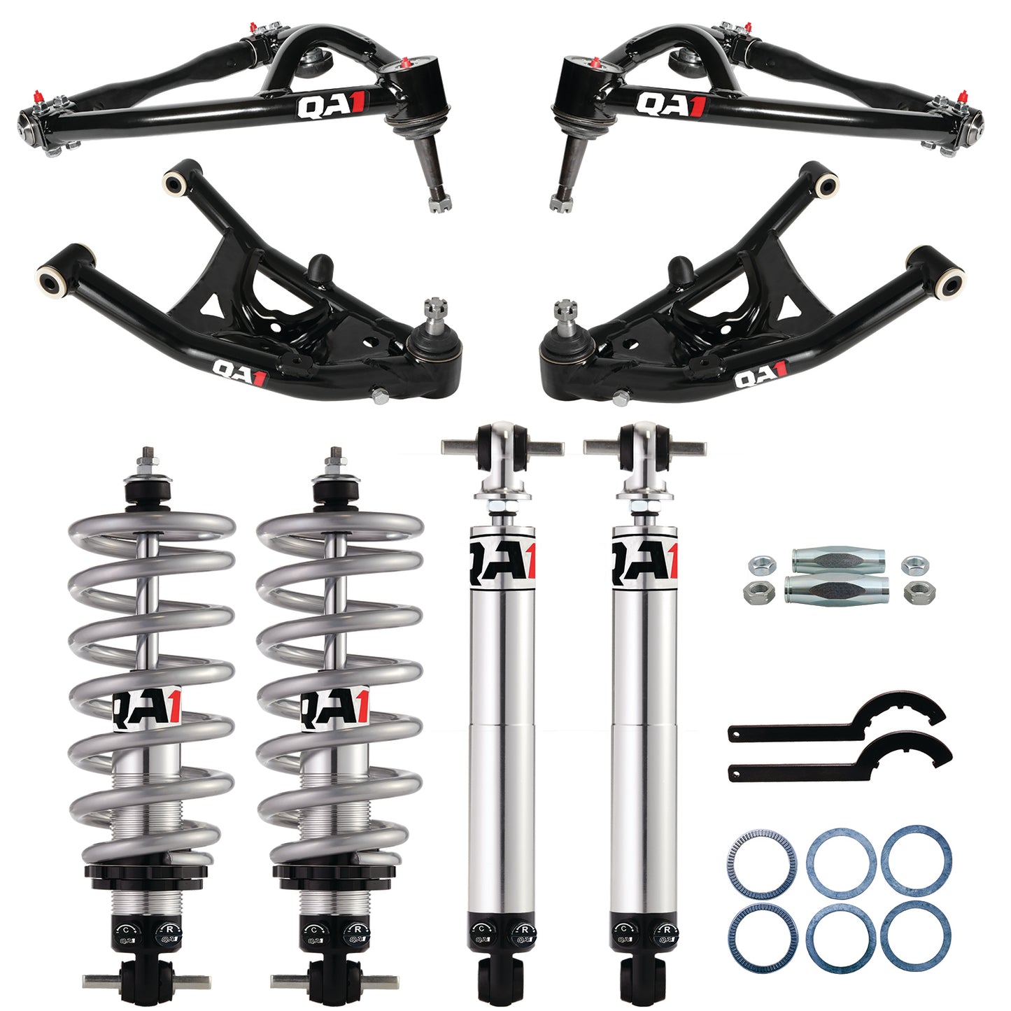 QA1 68-74 GM X-Body Level 2 Drag Kit 2.0 w/ Shocks DK22-GMX2