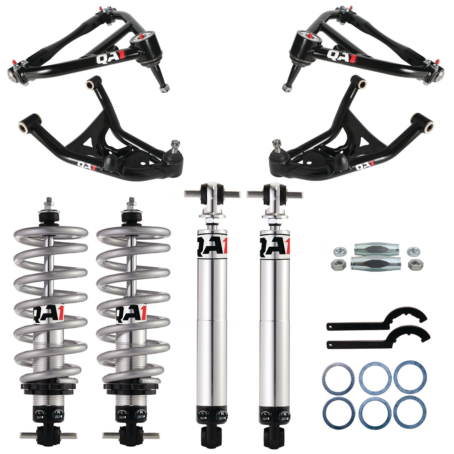 QA1 75-79 GM X-Body Level 2 Drag Kit 2.0 w/ Shocks DK22-GMX3