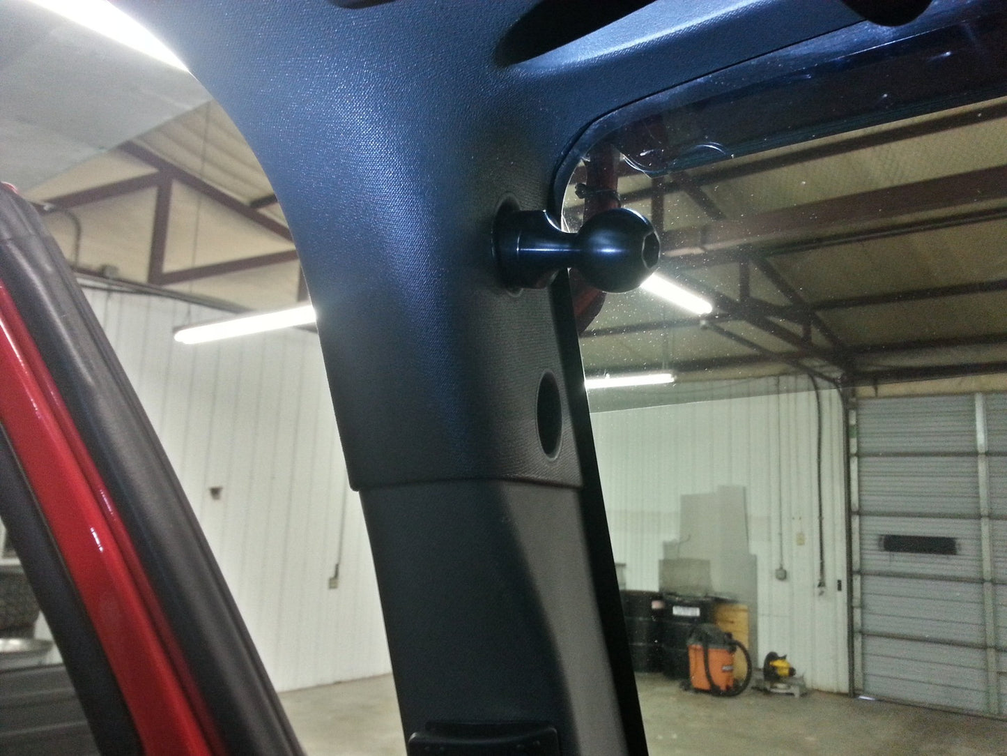 SPOD CMM Offroad 07-18 Jeep Wrangler JK A-Pillar Ball Mount 860210