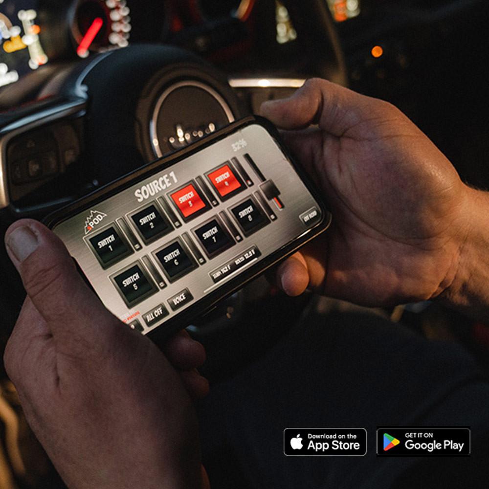 SPOD 2018+ Jeep JL/JT BantamX Wireless Switch Controller 870118