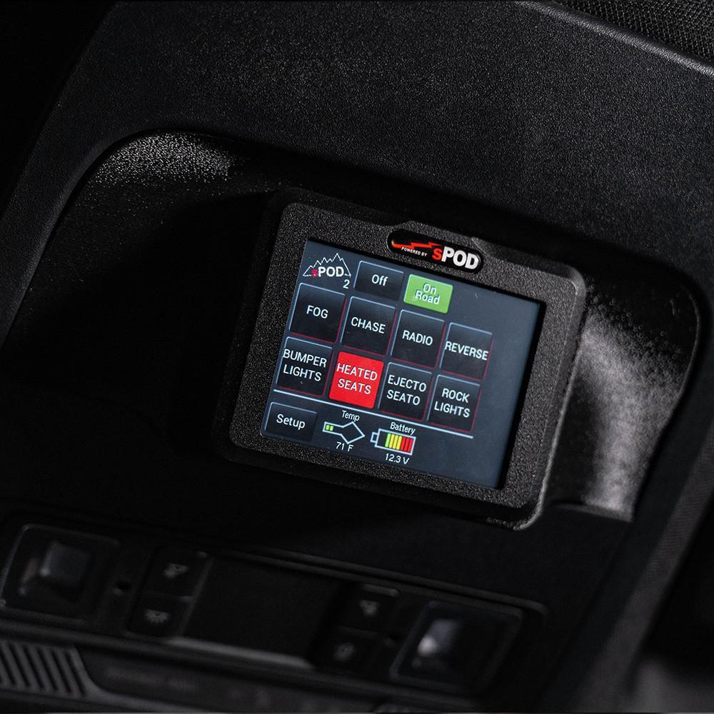 SPOD 2023+ Ford F250/F350 Super Duty BantamX Touchscreen Vehicle Power Management Kit 870140