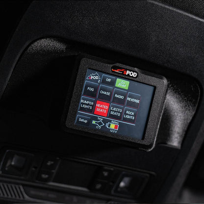 SPOD 2023+ Ford F250/F350 Super Duty BantamX Touchscreen Vehicle Power Management Kit 870140