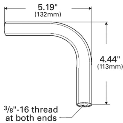 Grote Door Mirror Extender 10623