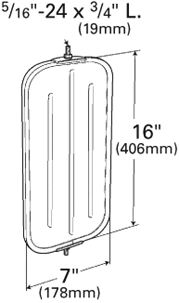 Grote Door Mirror 16092