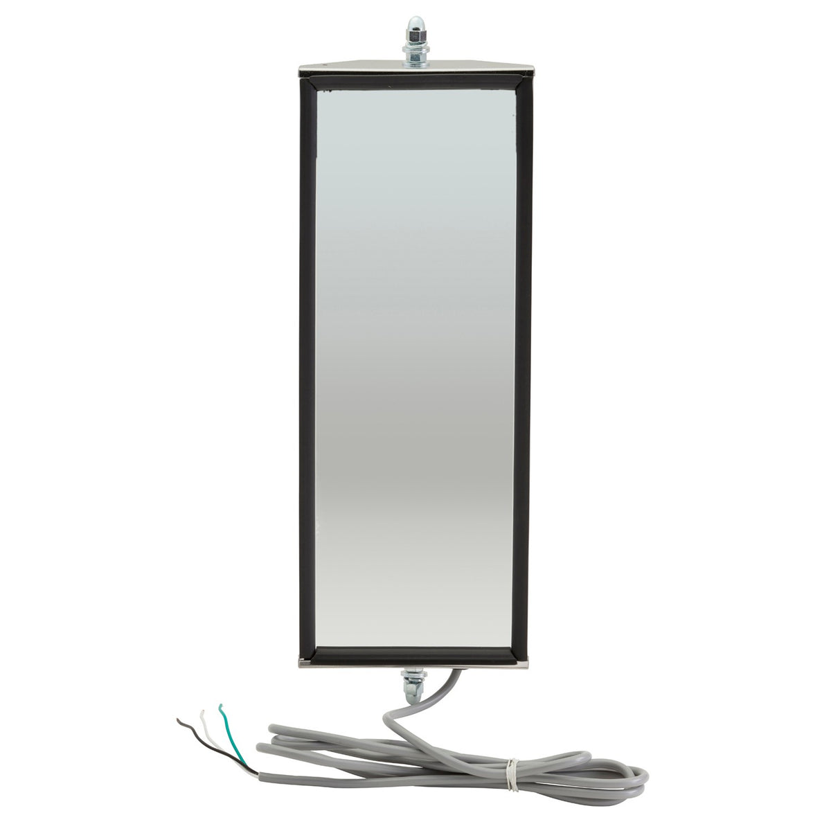 Grote West Coast Mirror with Clearance Light, 6" x 16" Heated Mirror 16173