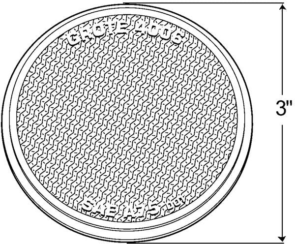 Grote Reflector Assembly 40063