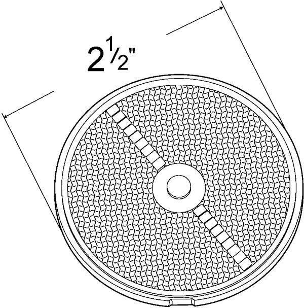 Grote Reflector Assembly 40072-5