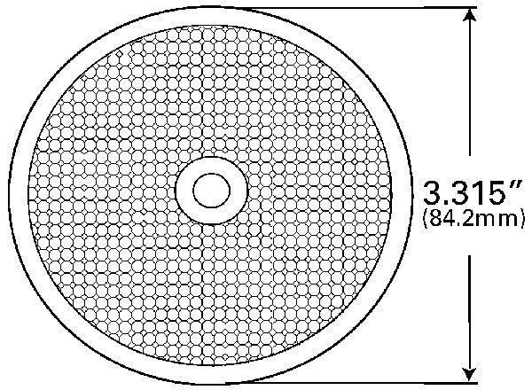 Grote Reflector Assembly 40153