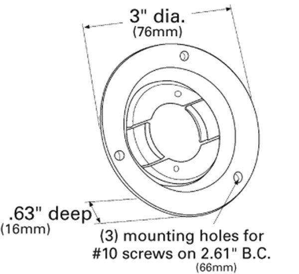 Grote Turn Signal Light Bracket 43153