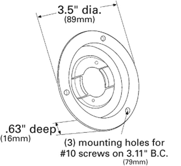 Grote Turn Signal Light Bracket 43160