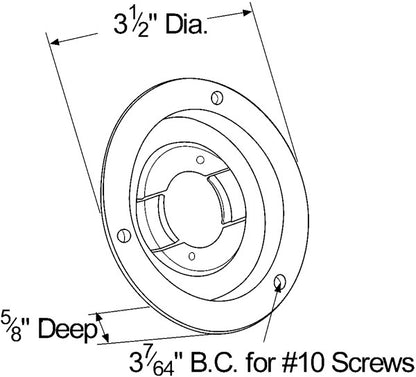 Grote Turn Signal Light Bracket 43163